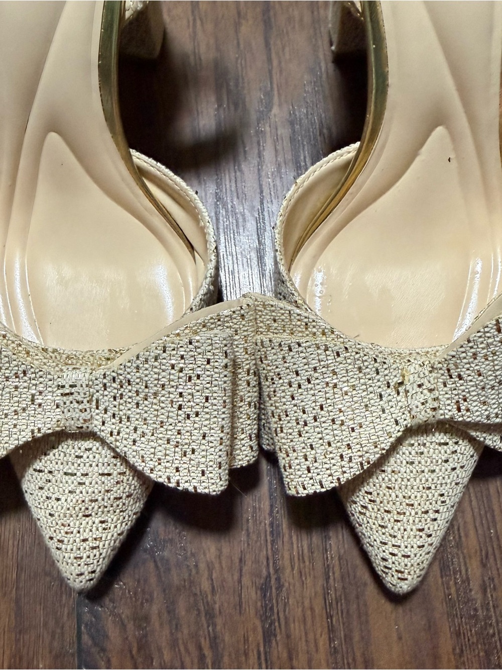 Jessica Simpson Nekira Slingback Block Heel Pumps With Bows size 10 - Picture 2 of 4